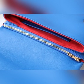 LV 【Pochette Coussin сумка на цепочке】 Артикул： M80743 Синий Мя