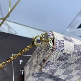 LV Модель M61276 Белая сумка Felicie Элегантная и роскошная С дв