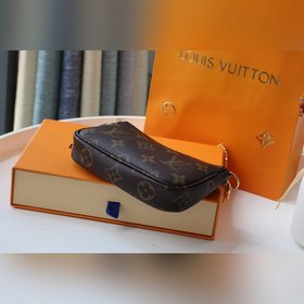 LV Модель M58009 Цепочка для сумки Эта сумка-аксессуар с застежко