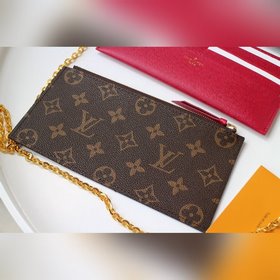 LV FELICIE Большая сумка Модель M61276 Элегантная и роскошная сум