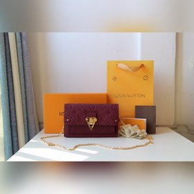 LV VAVIN Цепочка для сумки Модель M67841 Кожа с тиснением Кошелек