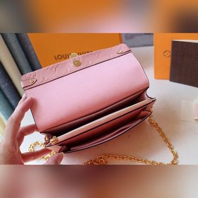 LV VAVIN Цепочка для сумки Модель M67841, полностью из кожи с тис
