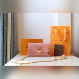 LV VAVIN Цепочка для сумки Модель M67841, полностью из кожи с тис