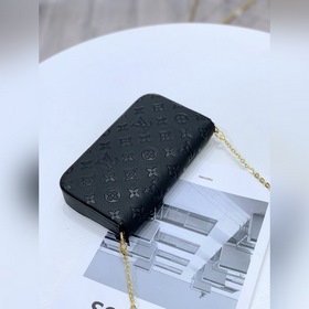 LV Артикул： M64064 Черная сумка POCHETTE FéLICIE с тиснением Су