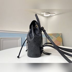 LV Модель M45205 Черный Маленький Рюкзак Изготовлена из мягкой т