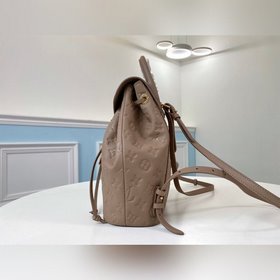 LV Модель M45410 Коричнево-серый Большой рюкзак Изготовлена из м