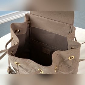 LV Модель M45410 Коричнево-серый Большой рюкзак Изготовлена из м