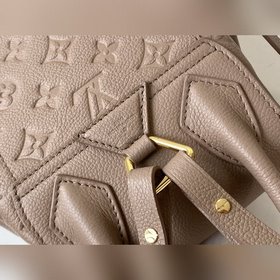 LV Модель M45410 Коричнево-серый Маленький рюкзак Изготовлена из