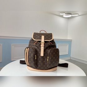 LV Модель M40107 Monogram Сумка через плечо из парусины с назван
