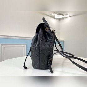 LV Модель M45205 Черный Большой рюкзак Изготовлен из мягкой теля