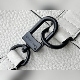 LV Модель： M58495 Синий кожаный рюкзак Christopher XS Это упроще