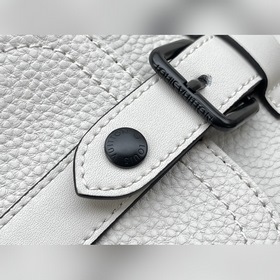 LV Модель： M58495 Синий кожаный рюкзак Christopher XS Это упроще