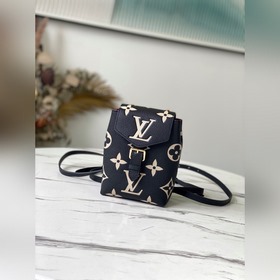 LV Артикул： M80738 Черный с шелкографией Tiny с двумя плечевыми