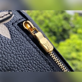 LV Артикул： M80738 Черный с шелкографией Tiny с двумя плечевыми 