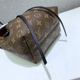 LV Модель M45516 Черный мини-рюкзак Montsouris BB Классическая су