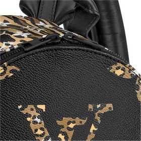 LV Monogram с покрытием из парусины Рюкзак с двойными плечевыми 