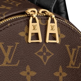 LV - Ткань с монограммой Рюкзак Мягкая отделка из телячьей кожи -