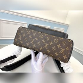 LV Мужская сумка из ПВХ с застежкой-молнией и двойными плечевыми