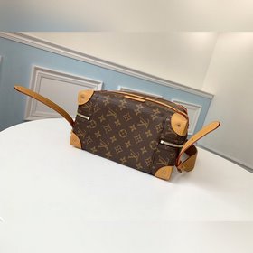 LV Модель M44752 Сумка-чемодан в стиле ретро Классическая сумка
