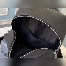 LV Модель： M30738 Черный серым Discovery Маленькая сумка через п
