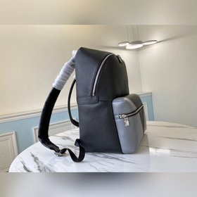 LV Модель： M30738 Черный серым Discovery Маленькая сумка через п