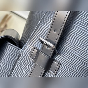 LV Артикул： M41079 Черный Импортная кожа с волнистым узором Шелк