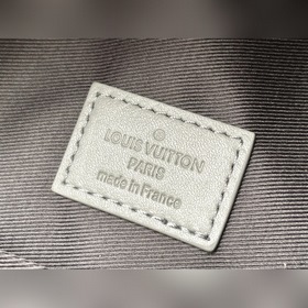LV Артикул： M46105 Рюкзак с кожаными деталями подчеркивает инди