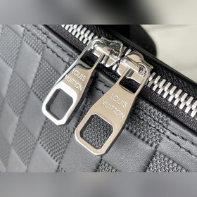 LV Модель： N45287 Рюкзак из кожи первого слоя С кожаным тиснение