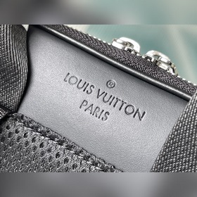 LV Модель： N45287 Рюкзак из кожи первого слоя С кожаным тиснение