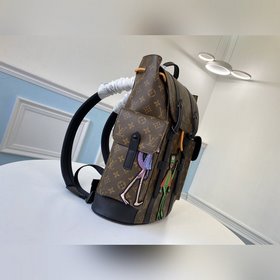 LV Артикул： M43735 Вышитый рюкзак CHRISTOPHER Small Модель из т