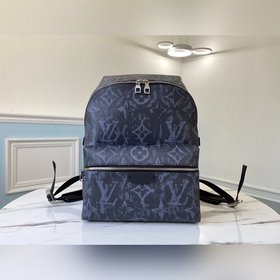 LV Модель M57274 DISCOVERY Маленькая сумка через плечо M Сине-че