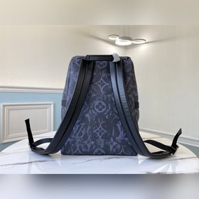 LV Модель M57274 DISCOVERY Маленькая сумка через плечо M Сине-че