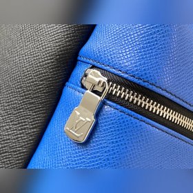 LV Модель： M30735 Черный синим Discovery Маленькая сумка через п