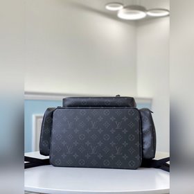 LV Артикул： M45670 Черный TRIO Рюкзак Рюкзак Trio из ткани Monog