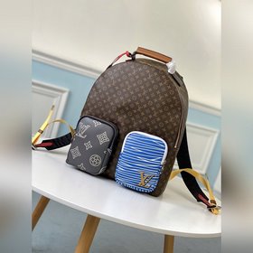 LV Рюкзак с множественными карманами Артикул： M56851 Вирджил А