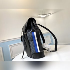 LV Модель M41379 Черный с волнистым узором CHRISTOPHER Маленькая 