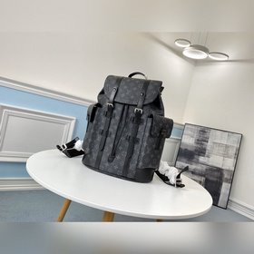 LV Модель N41379 Черный с цветочным узором Christopher Маленькая