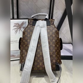 Рюкзак LV CHRISTOPHER с двойными ручками Многофункциональный рюкз