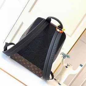 LV Модель： M45335 Свежие линии лаконичный стиль. Рюкзак с двойны