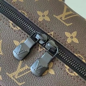 LV Модель： M45335 Свежие линии лаконичный стиль. Рюкзак с двойны
