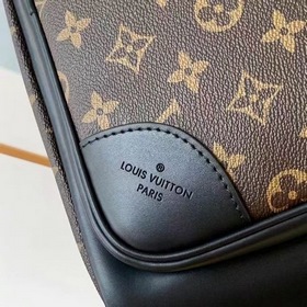 LV Модель： M45335 Свежие линии лаконичный стиль. Рюкзак с двойны