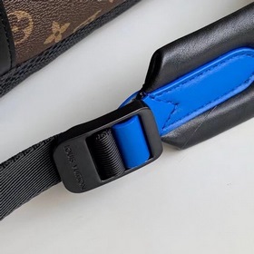 LV Модель： M45335 Старый цветок/синий Рюкзак Dean Спортивный сти