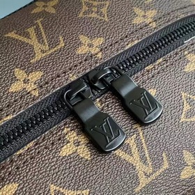 LV Модель： M45335 Старый цветок/синий Рюкзак Dean Спортивный сти