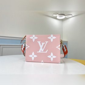 LV Модель M67692 Red Flower (реконструированная сумка) Косметичка