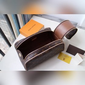 LV Модель M47528 Туалетная сумка/косметичка Элегантный внешний в