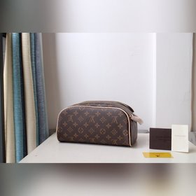 LV Модель M47528 Туалетная сумка/косметичка Элегантный внешний в