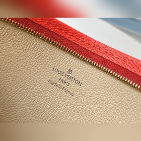 LV Модель M68137 Красная сумка с золотой застежкой и цепочкой TO