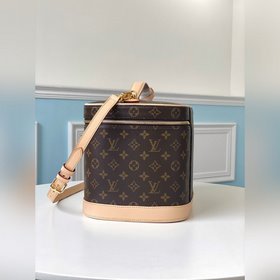 LV Модель M47280 Monogram Косметичка из ткани Monogram С застежко