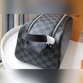 LV DOPP Туалетная сумка Модель： N40127 Black Туалетная сумка Dop