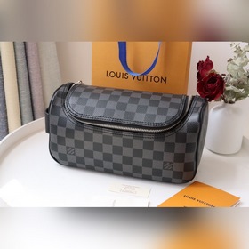 LV Модель： N47625 Black Туалетная сумка Эта косметичка изготовлен